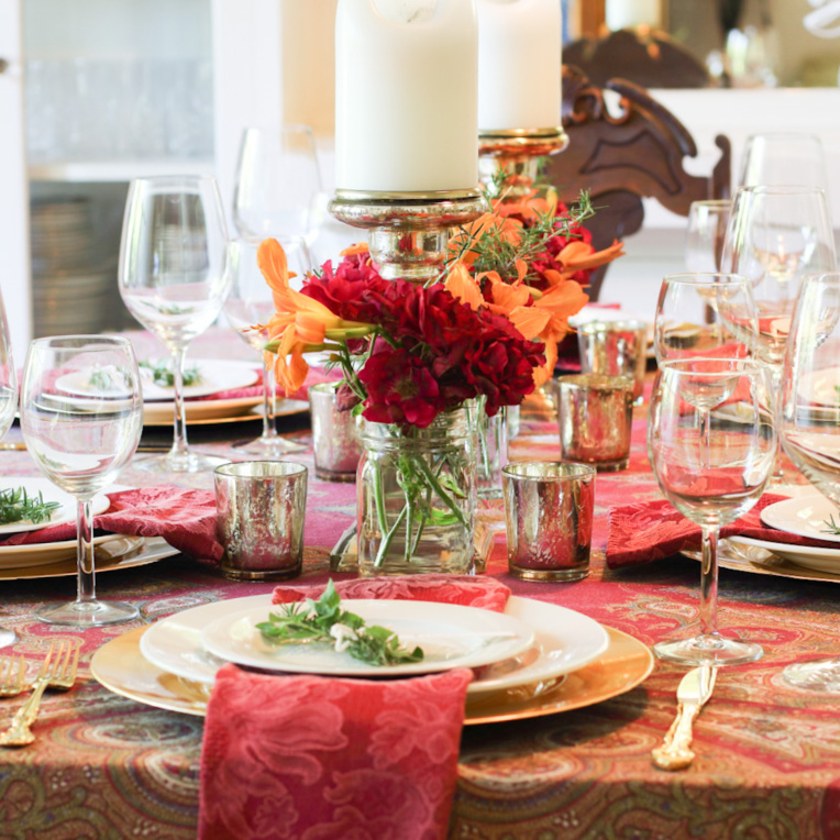 A Father’s Day Tablescape – Pizza Elegance at the Last Minute