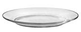 Clear Glass Round Appetizer Plate