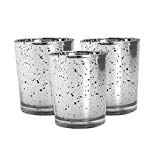 Silver Mercury Glass Votives