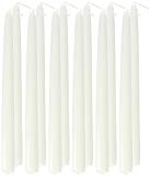 White dripless taper candles from Amazon. Click here to buy.