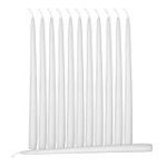 White Taper Candles