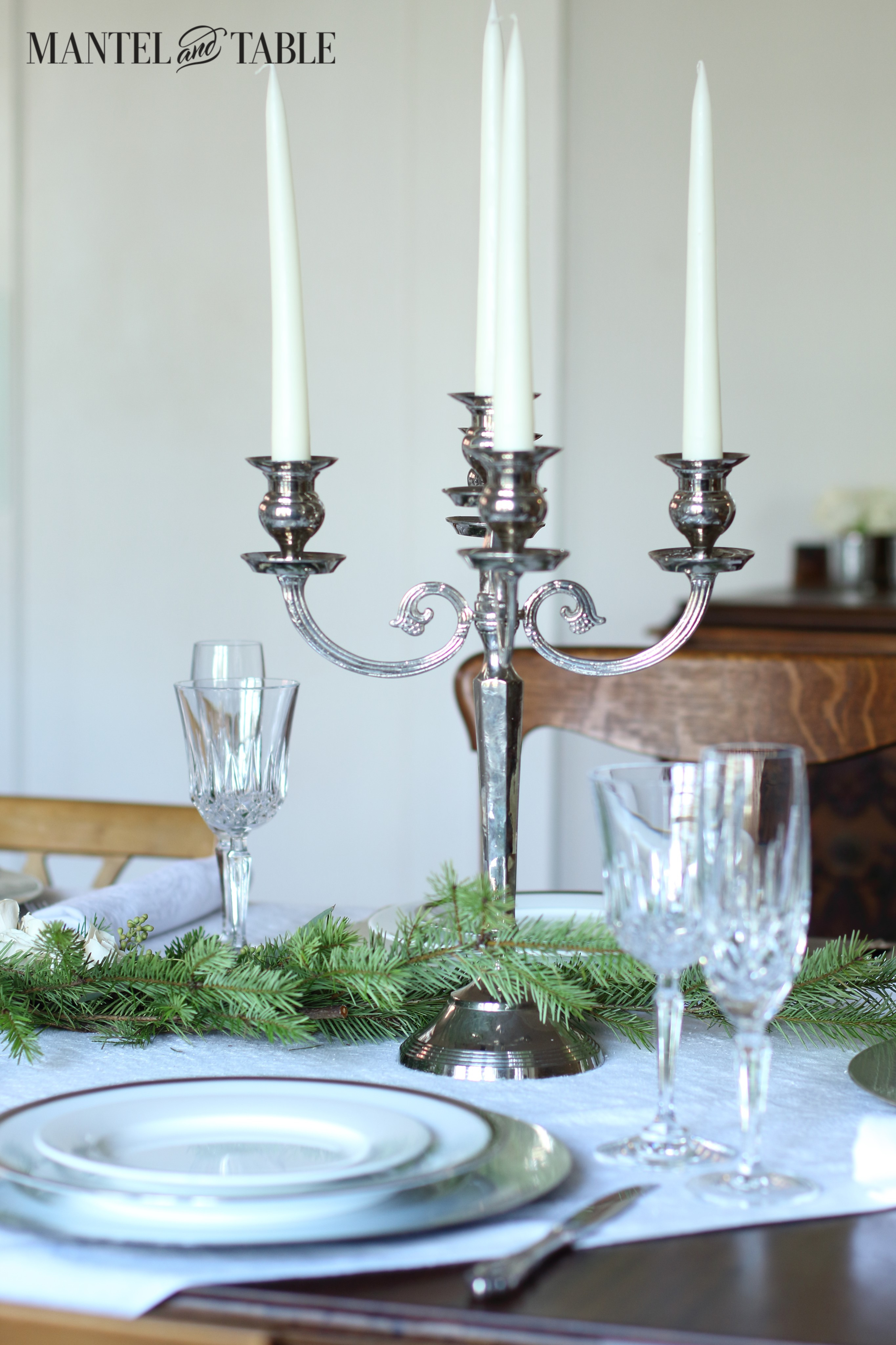 Silver Candelabra