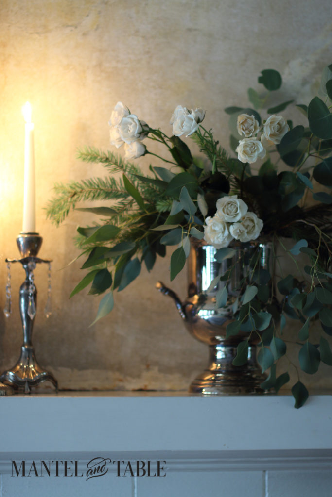 Candlelight & Flower Bucket