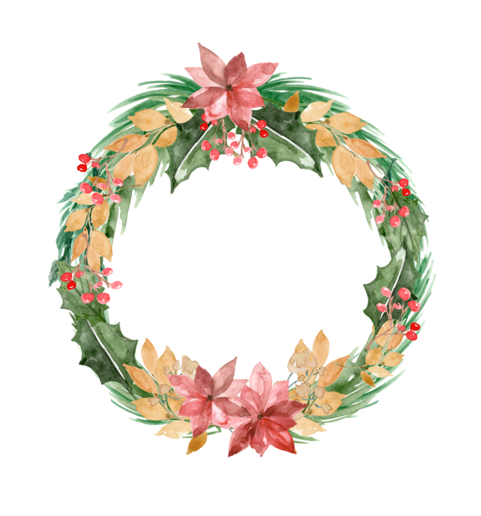 Here's a quick How-To for a beautiful holiday wreath graphic using PicMonkey and some lovely watercolor clip art. Perfect for greeting cards, etc!