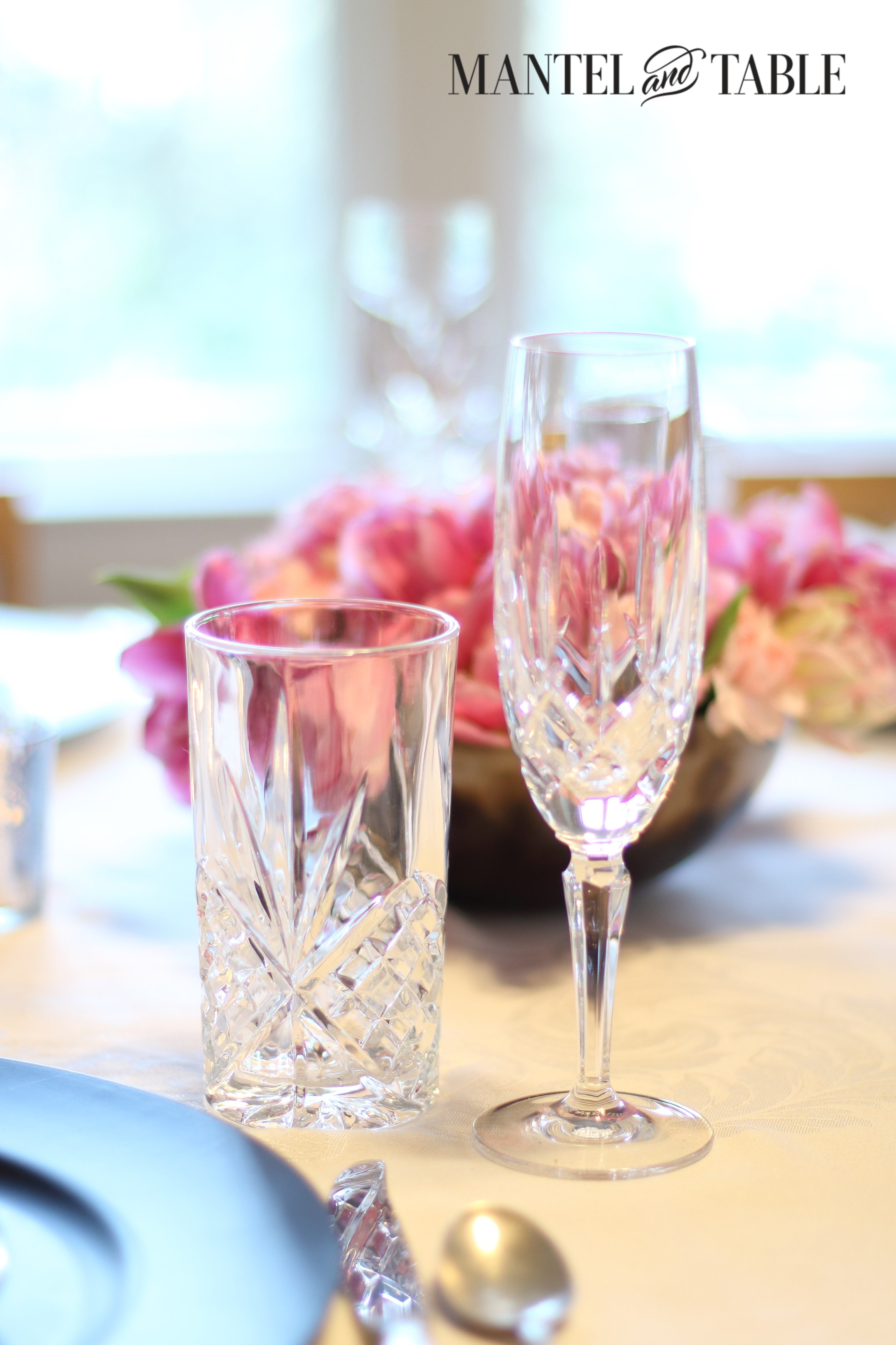 Feminine Industrial style is a thing! Here's some inspiration for adding Industrial chic to a beautiful feminine tablescape!