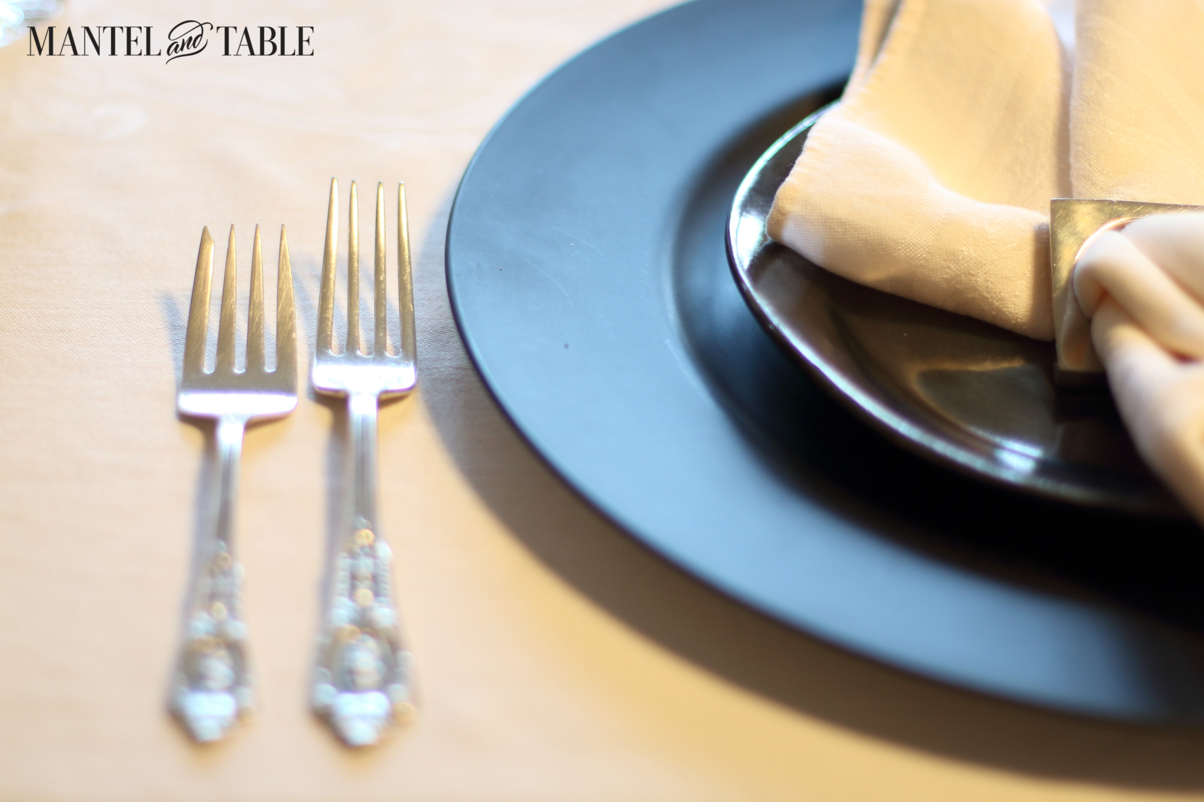 Feminine Industrial style is a thing! Here's some inspiration for adding Industrial chic to a beautiful feminine tablescape!