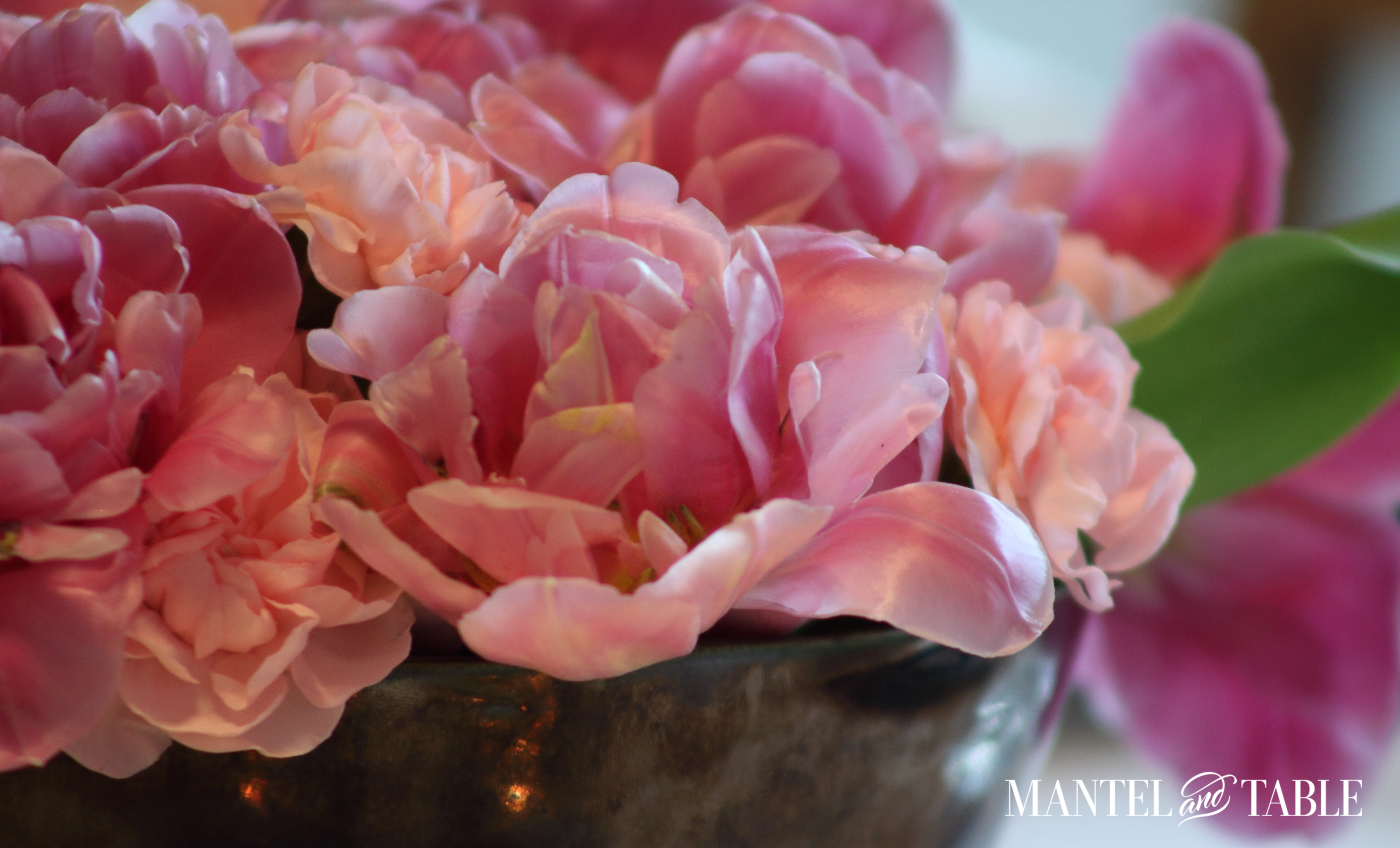 Feminine Industrial style is a thing! Here's some inspiration for adding Industrial chic to a beautiful feminine tablescape!