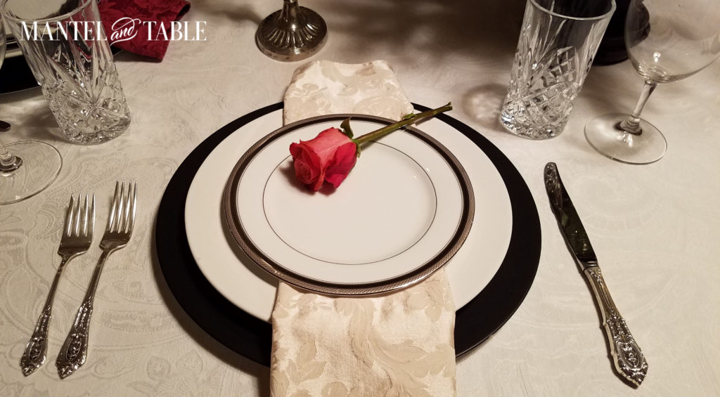 Are you sharing Valentine's Day dinner with your tribe? Even if you don't want hearts, your table setting can be a lovely subtle nod to the occasion!