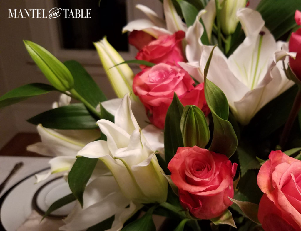 Are you sharing Valentine's Day dinner with your tribe? Even if you don't want hearts, your table setting can be a lovely subtle nod to the occasion!