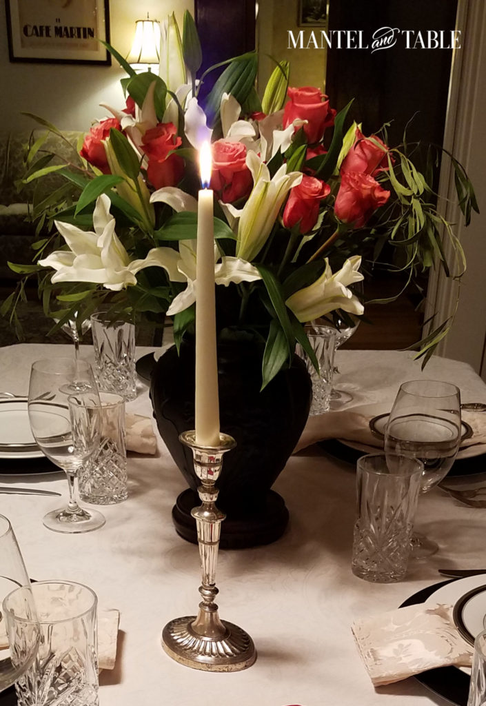 Are you sharing Valentine's Day dinner with your tribe? Even if you don't want hearts, your table setting can be a lovely subtle nod to the occasion!