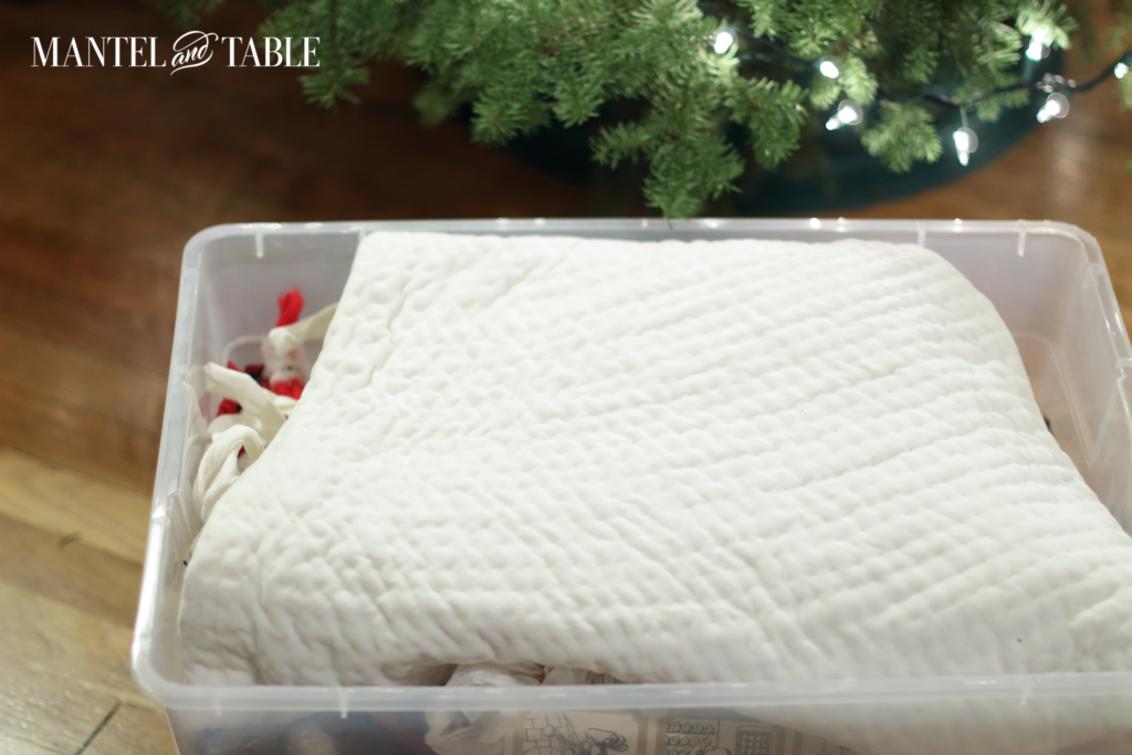 Bye Bye Christmas! But now - how do you store all that stuff? Here are 9 tips to help with organizing your Christmas ornament storage!