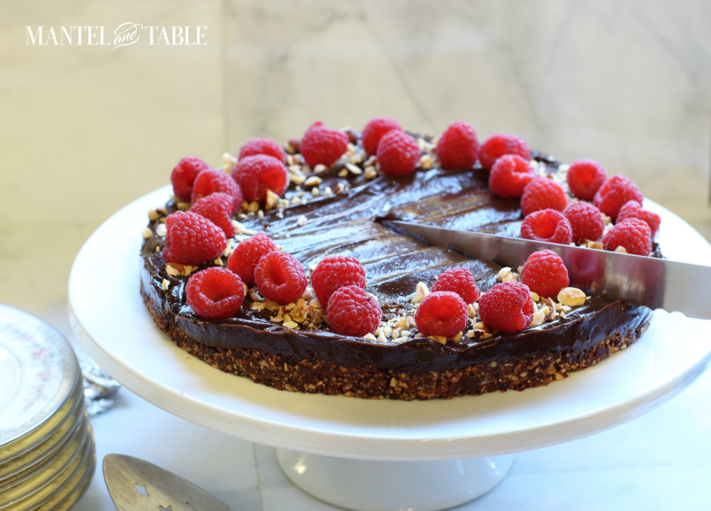No willpower necessary! Here's a recipe for a totally decadent raw, vegan, gluten-free, sugar-free, Paleo Chocolate Hazelnut Tart you'll love!
