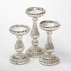 Click here to buy mercury glas pillar candles