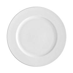 White dinner plate