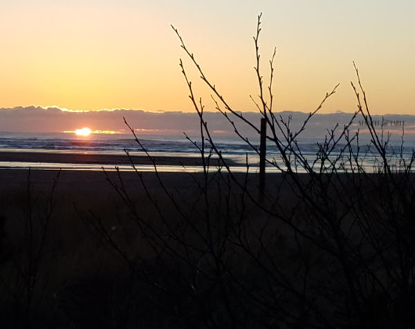 beach sunset