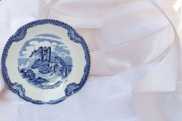Old Britain Castles demitasse saucer- front view