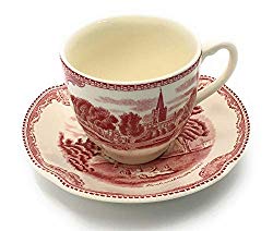 Johnson Brothers Old Britain Castles Pink Teacup & Saucer