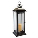 Metal-Lantern-with-LED-Candle-Warm-