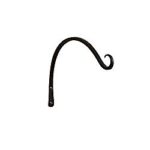 Upcurled-12-inch-Wrought-Iron-Wall-Bracket-Hook-10-Black