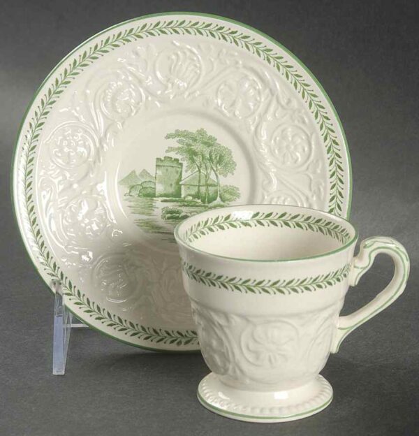 Wedgwood Torbay Green Teacup