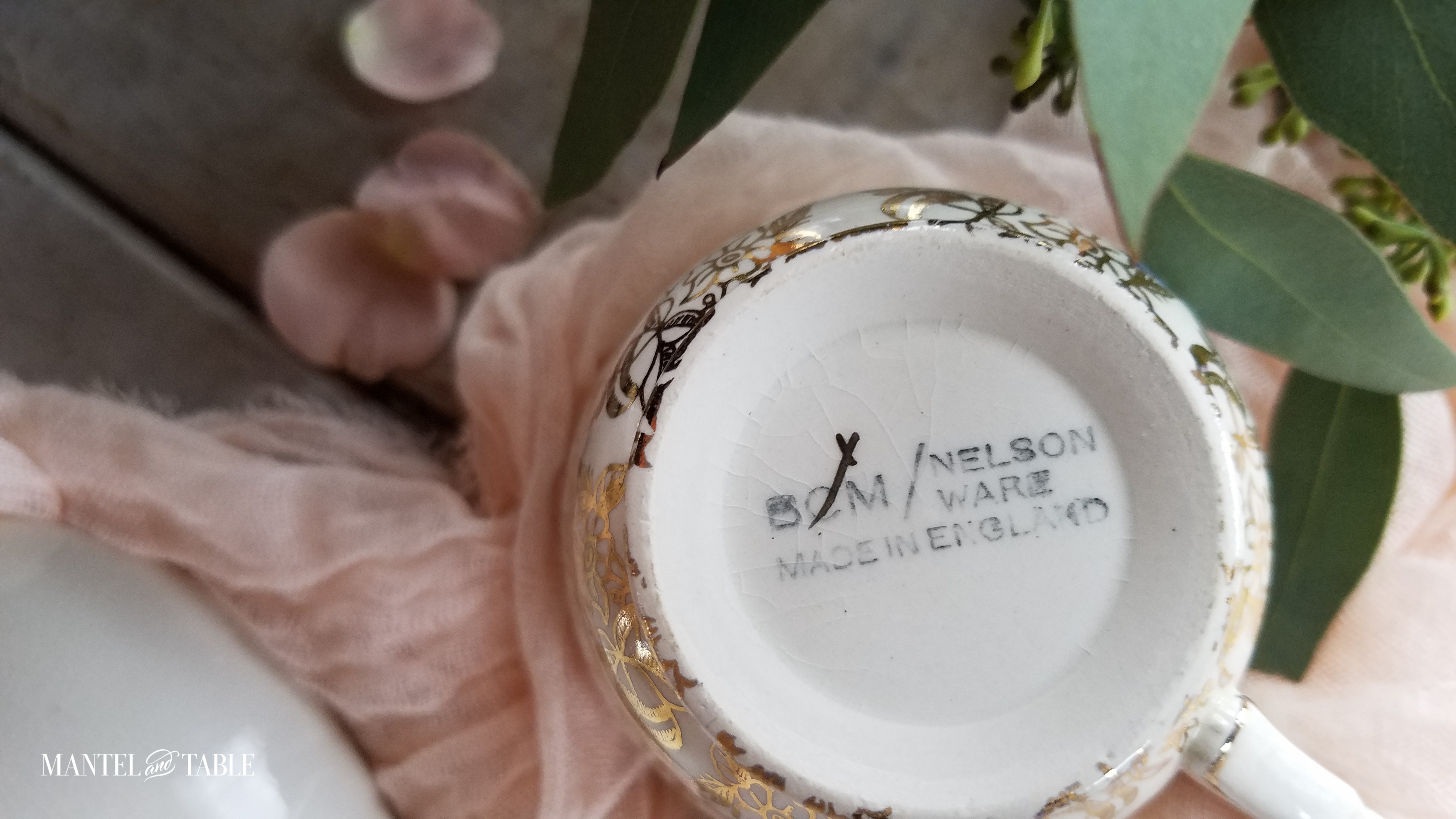 Vintage teacup backstamp