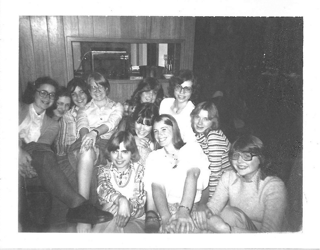 Group photo of my friends and me at my 17th birthday party