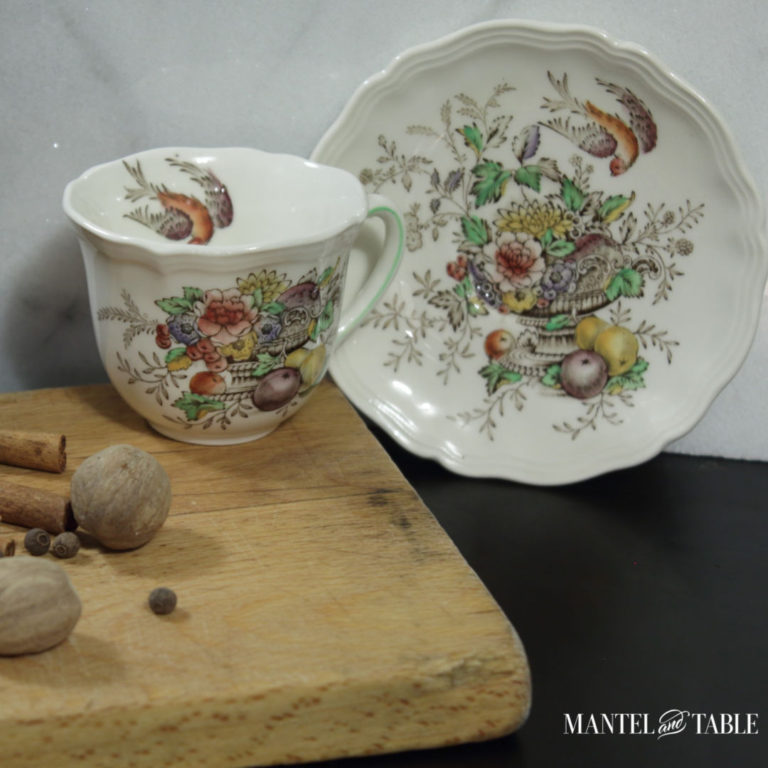 Royal Doulton teacup with spices