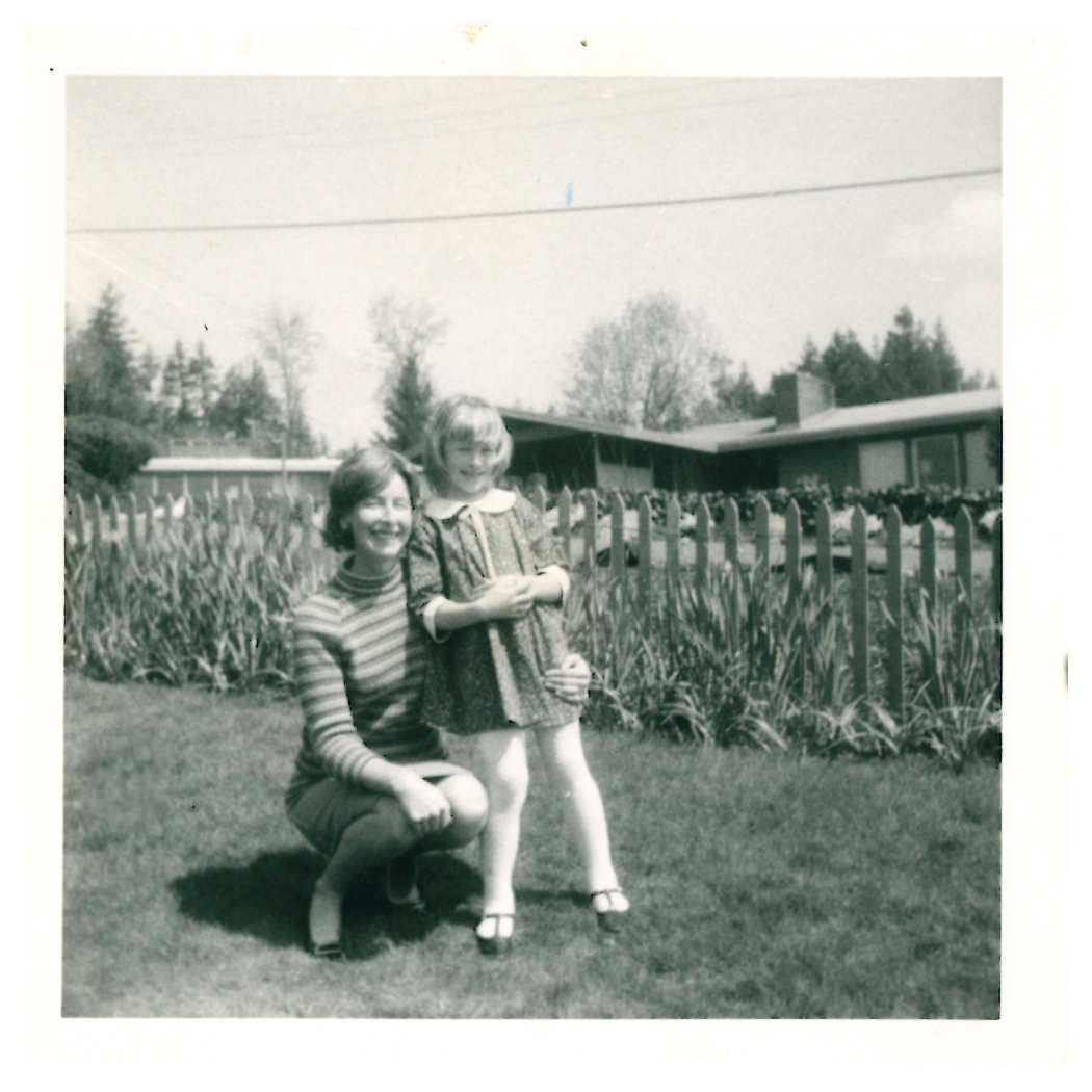 Mom & me - 6 years old
