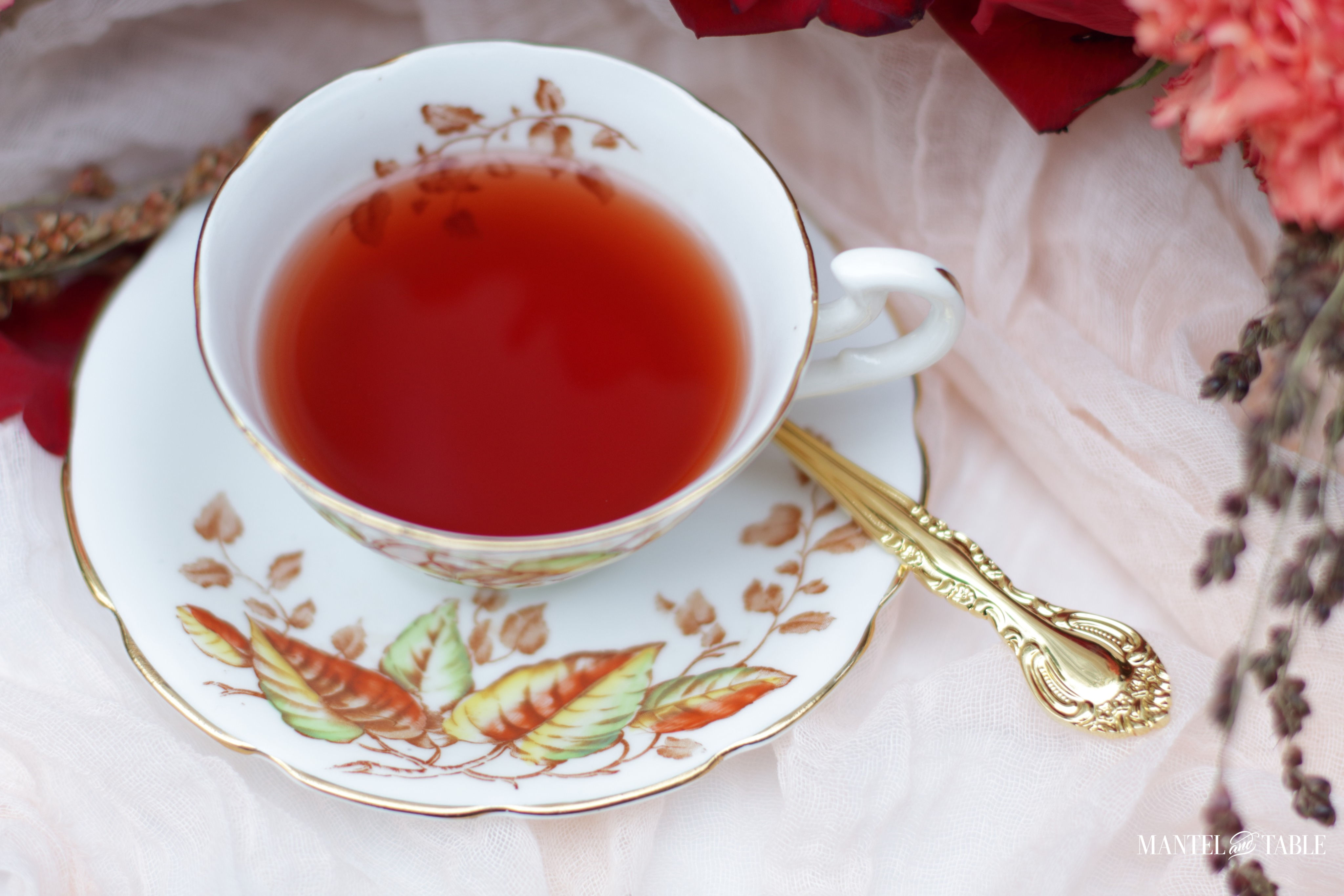 teacup top view