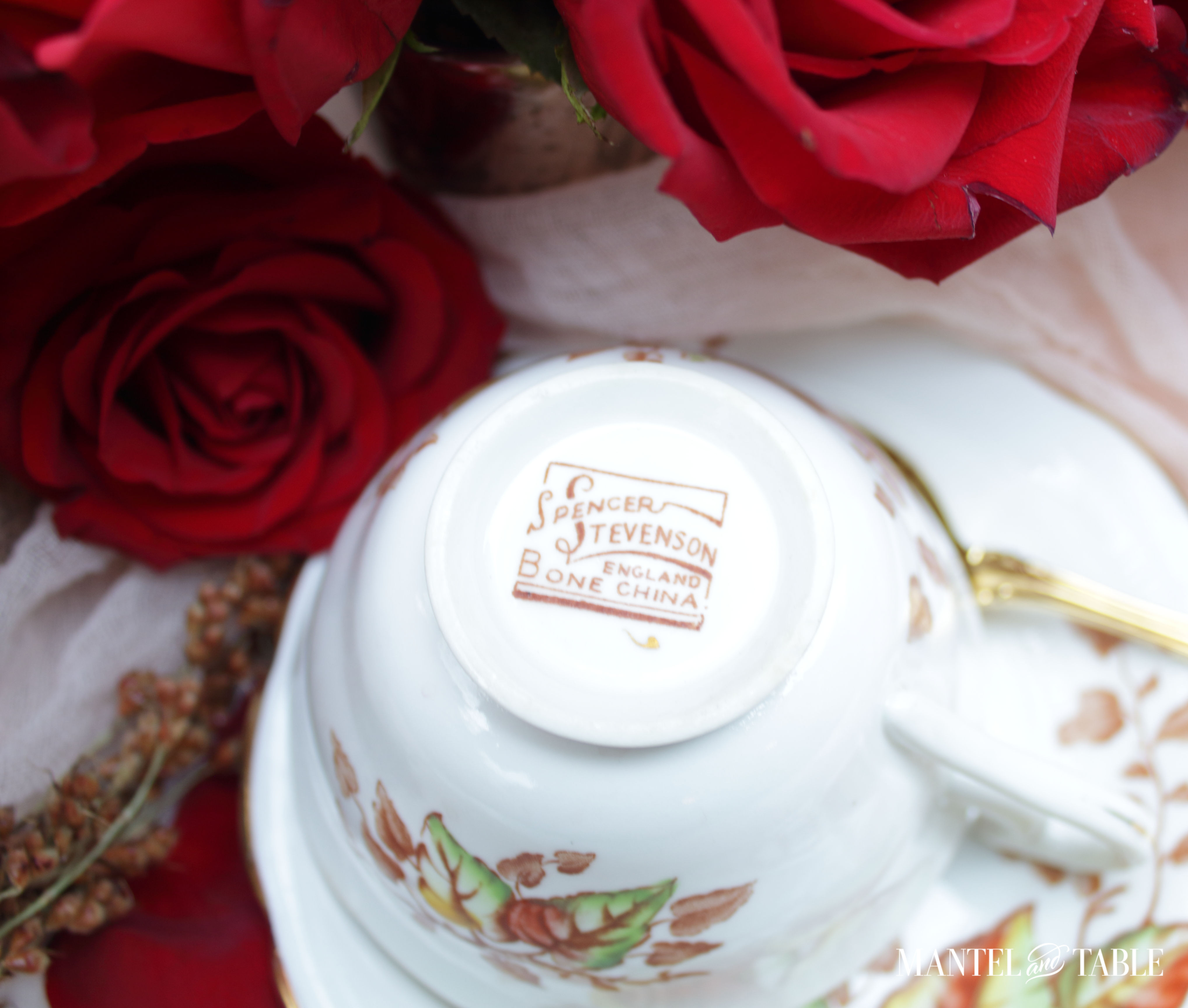 Fall teacup backstamp