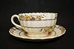 Spode Buttercup Flat Cup & Saucer