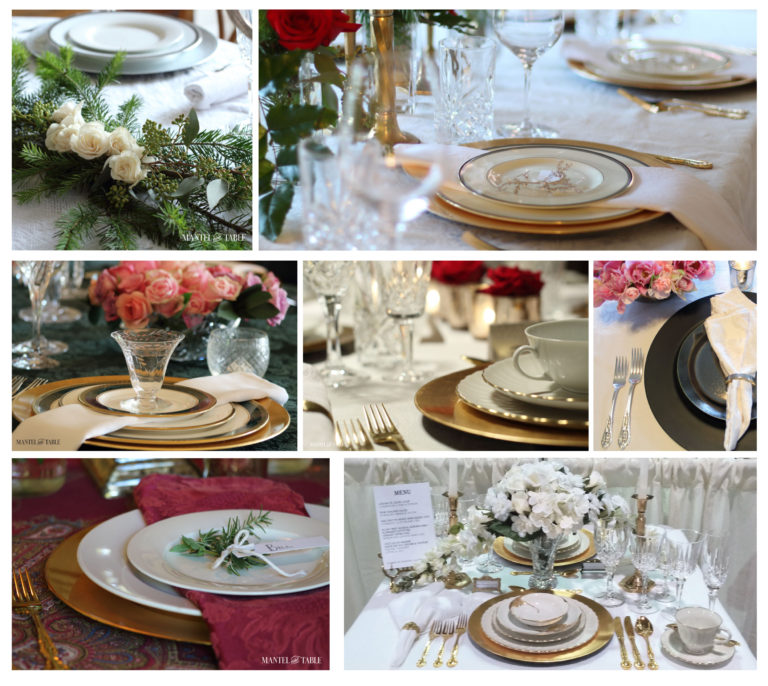 If One Beautiful Holiday Tablescape is Good, 7 Are Even Better!