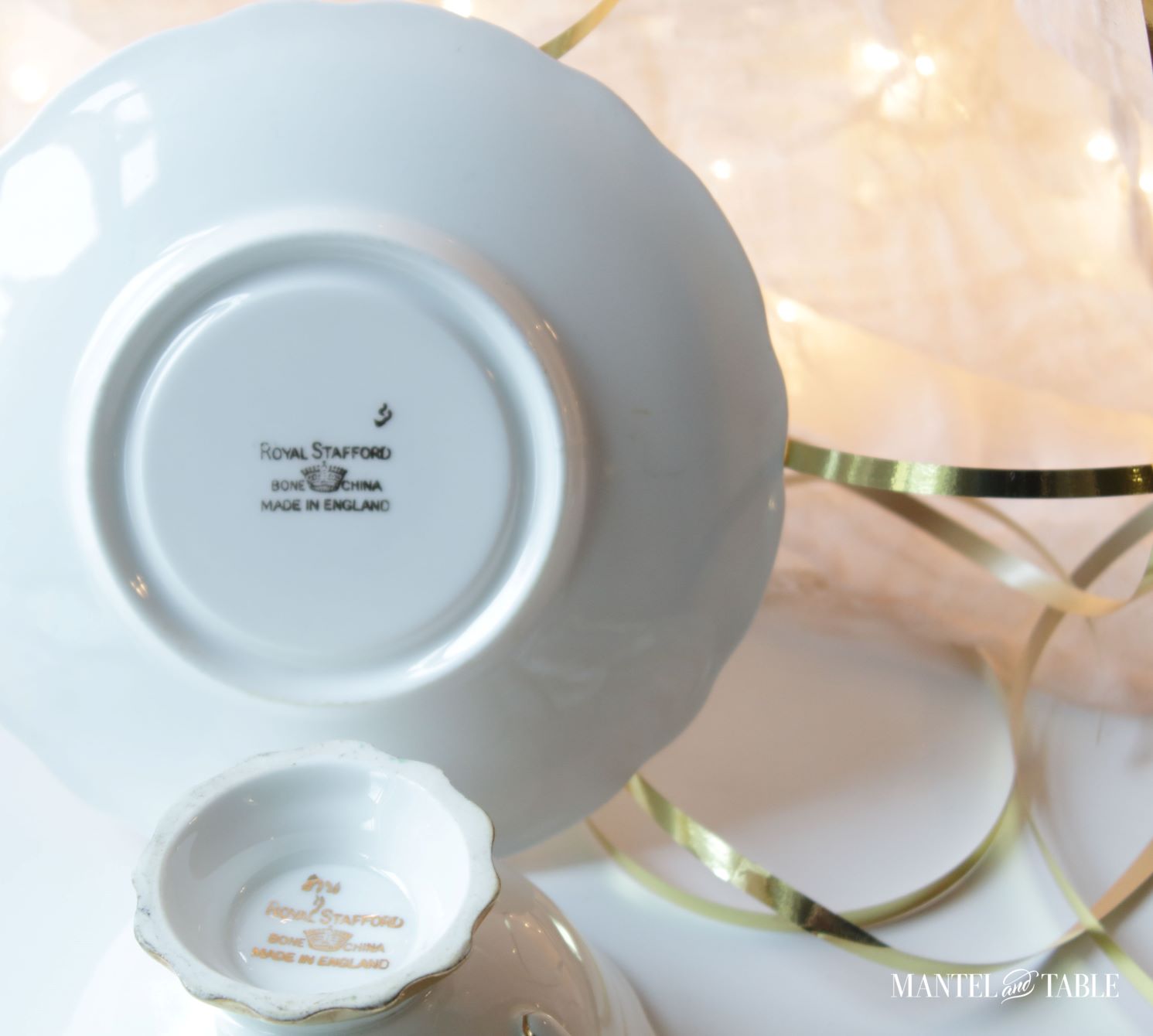 Backstamps on both cup and saucer
