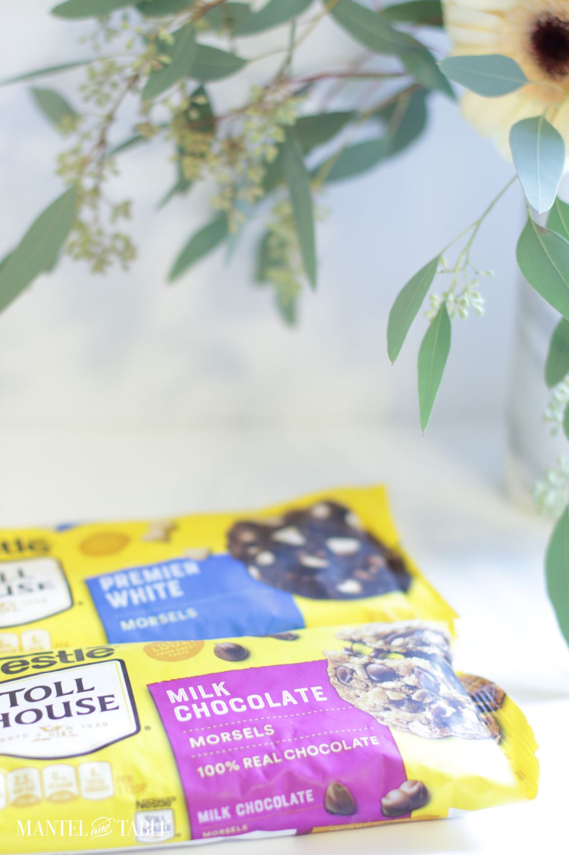 Best Chocolate Chip Cookies ~ bags of chocolate chips