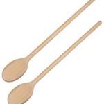 Long Handled Wooden Mixing Spoons