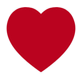 red heart graphic
