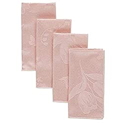 Click here to buy pink/blush jacquard cloth napkins