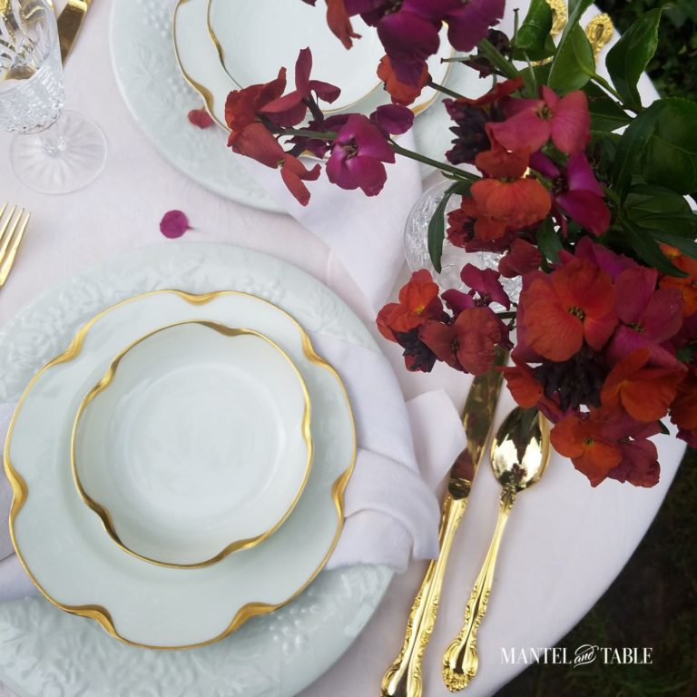 Pink Table Setting Gorgeousness For Spring