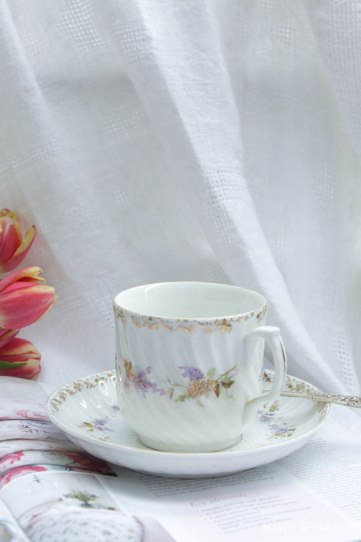 Carl Tielsch tea or coffee cup and saucer