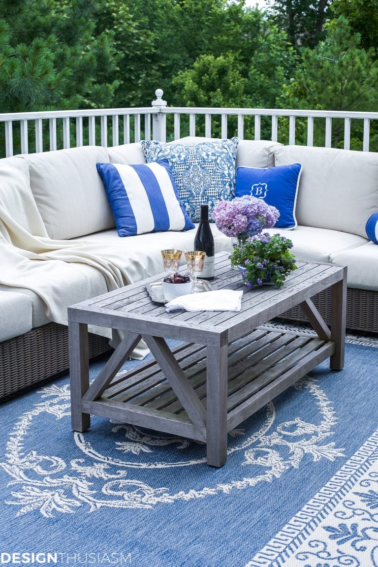 Designthusiasm patio decor