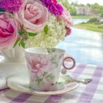 Teacup and roses