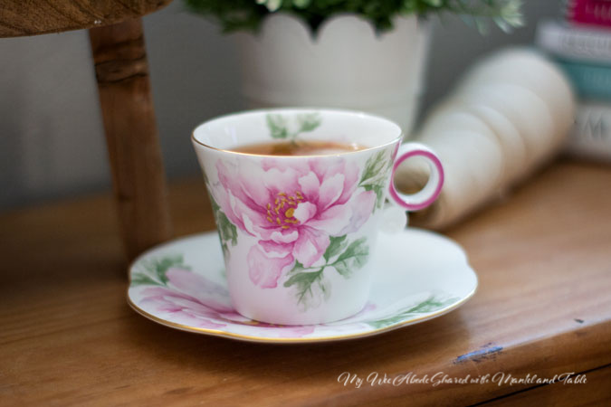 Teacup on So Cal table