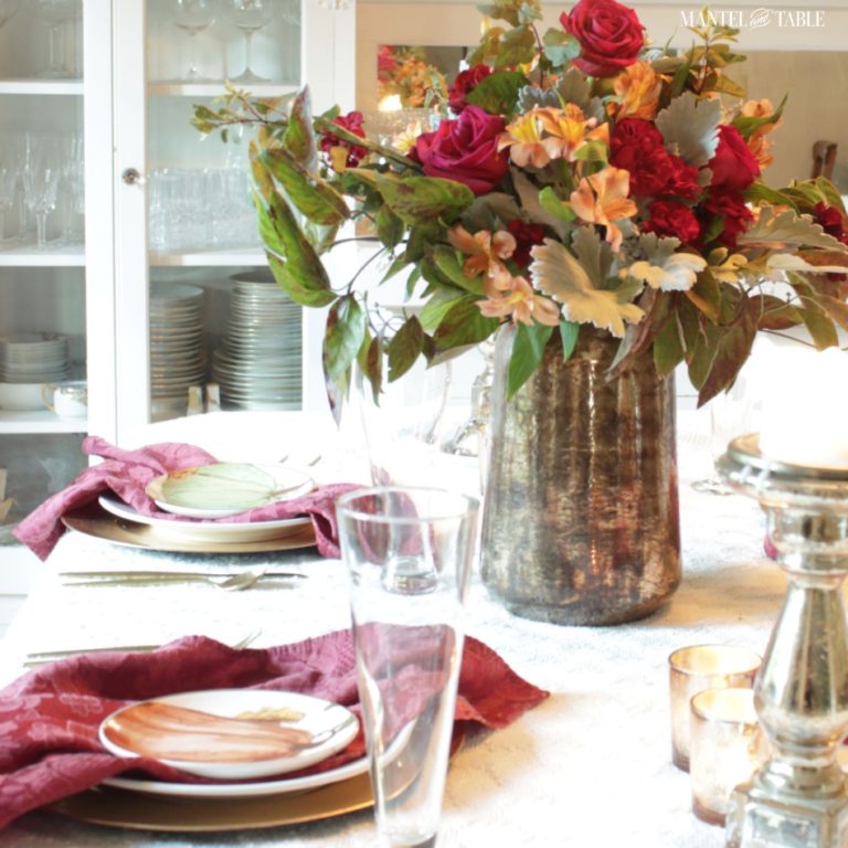 Don’t You Love a Terrific Red Fall Tablescape?