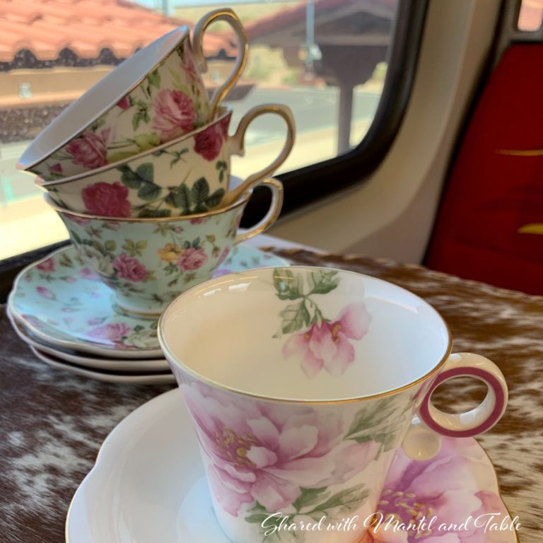 The Traveling Teacup Takes an Exciting Train Ride!