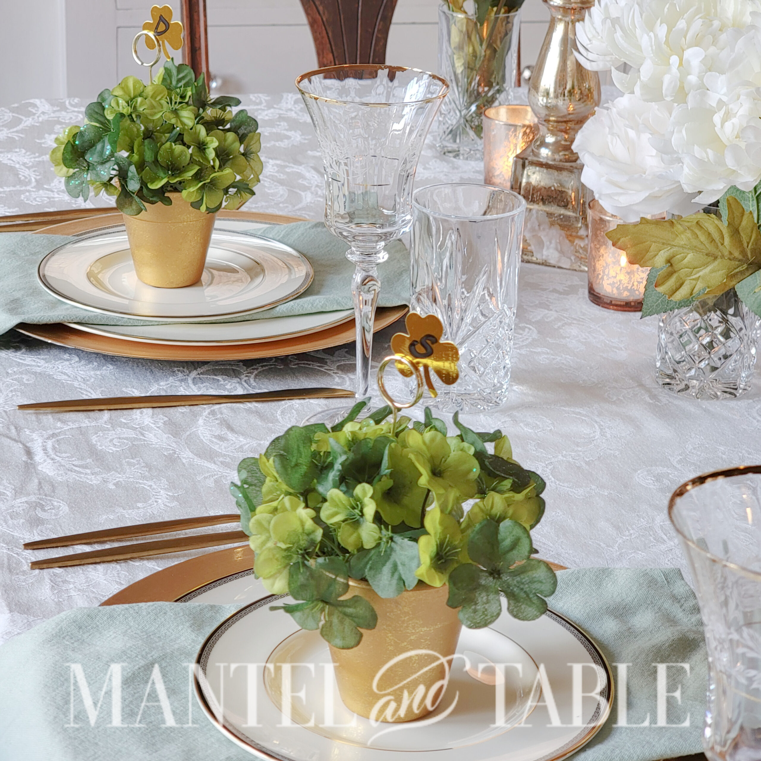 How to Set an Elegantly Nonconformist St Patrick’s Day Tablescape