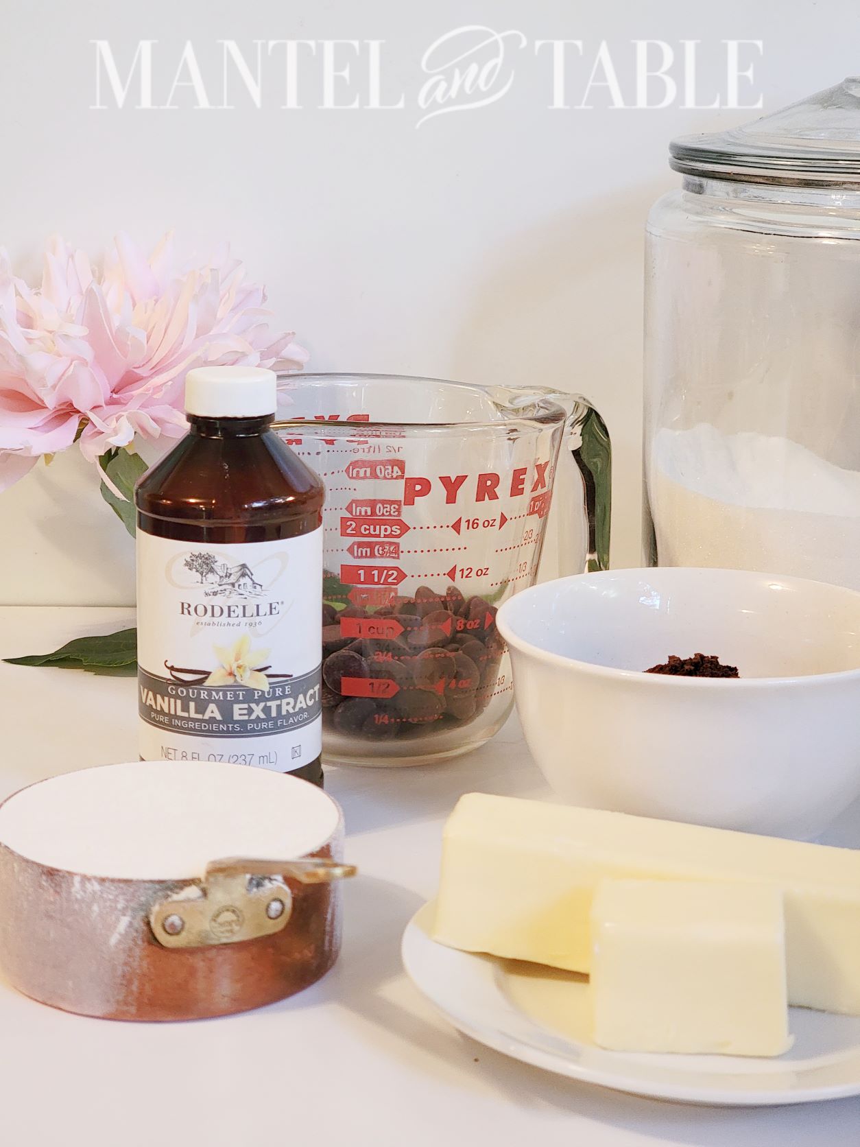 Brownie ingredients