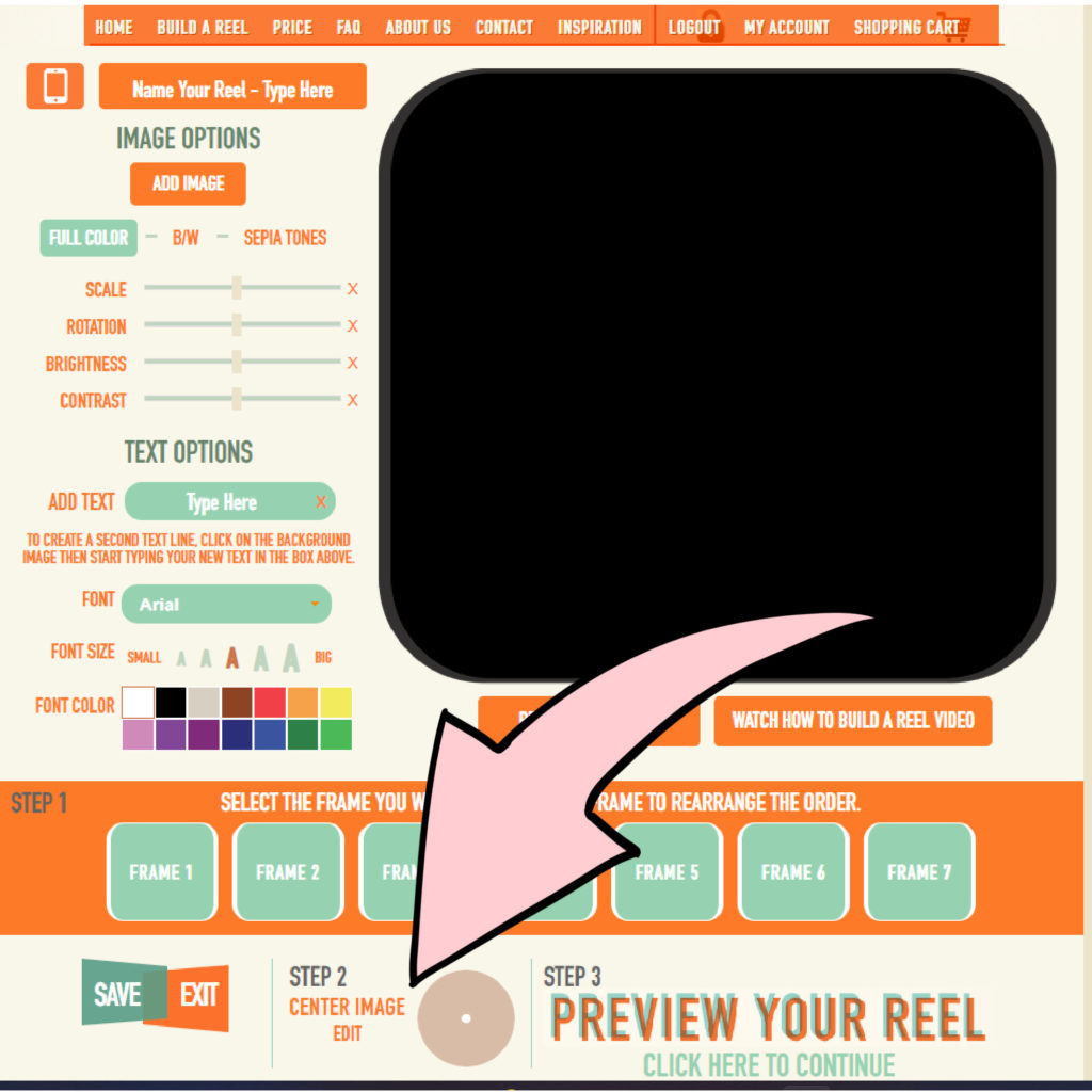 RetroViewer Center image screen shot