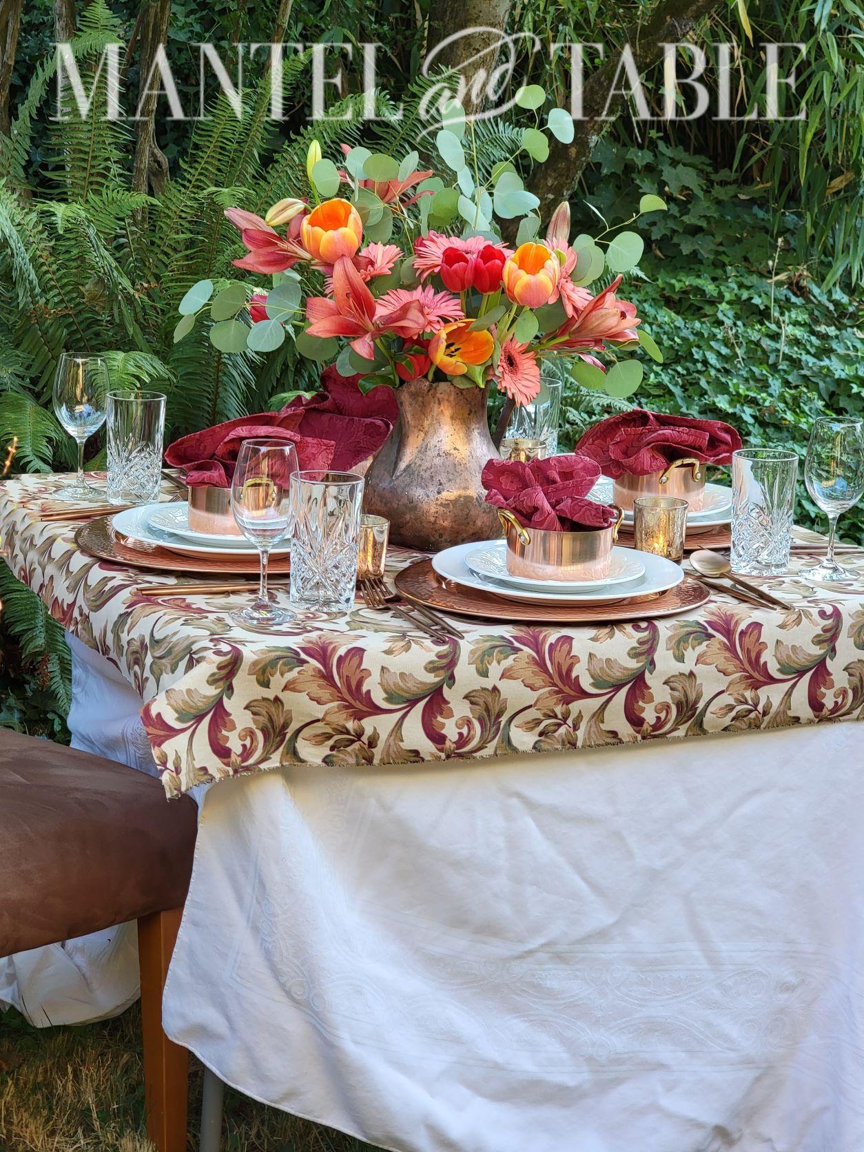 Beautiful fall table