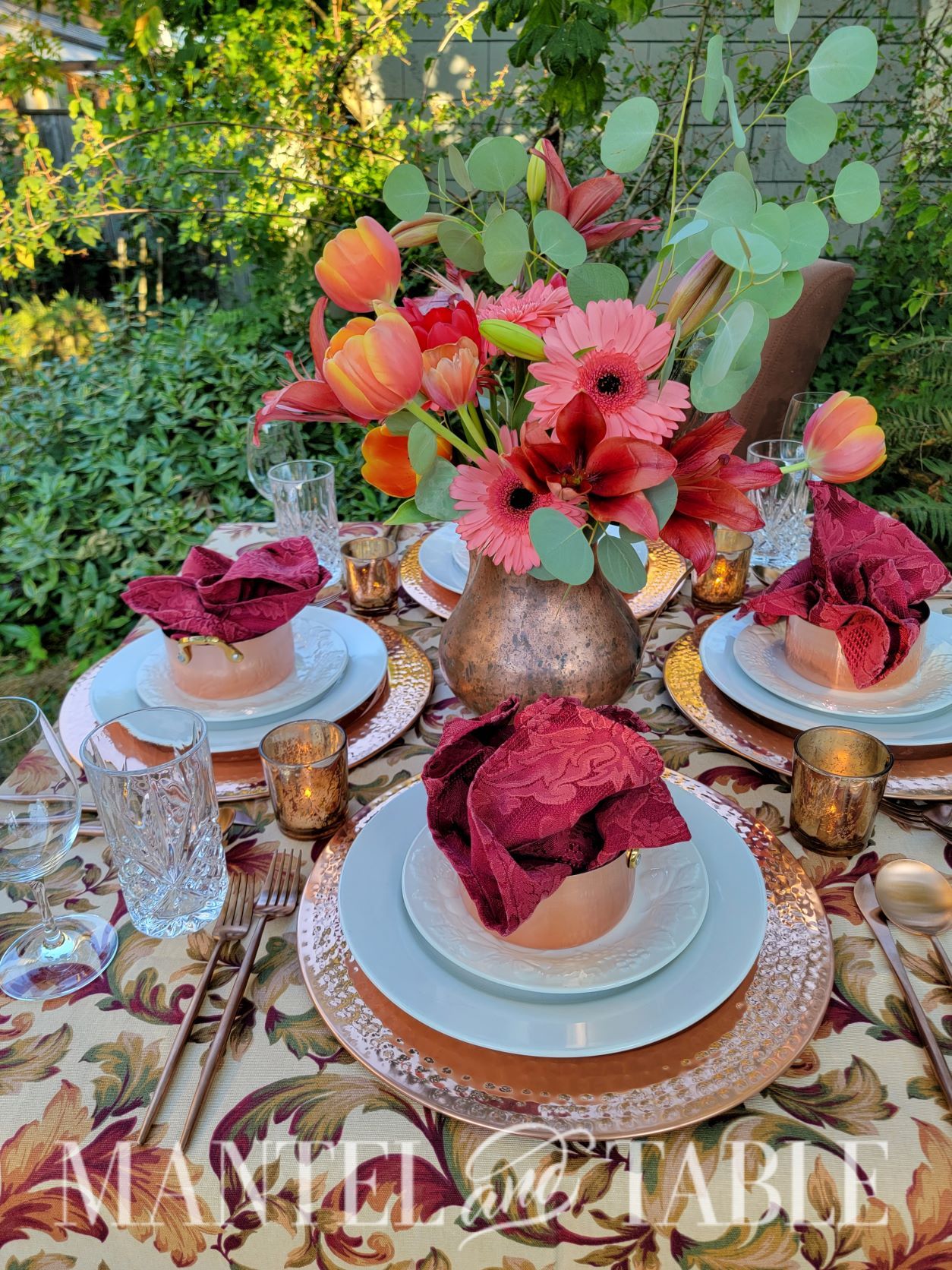 Beautiful fall table