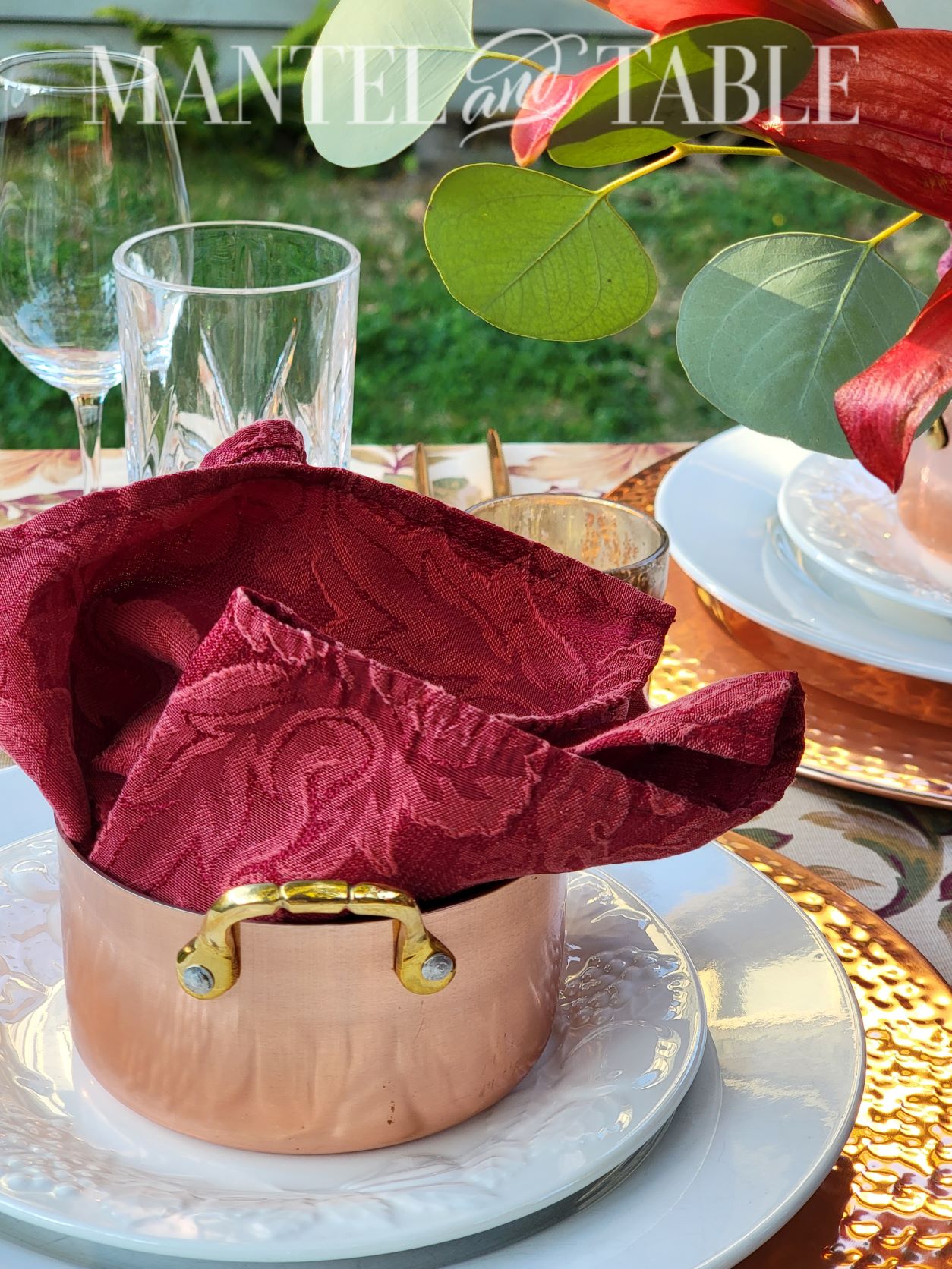 Beautiful fall table
